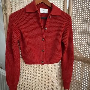 Aritzia Wilfred Nextdoor Sweater in size 2XS. 100% merino wool. Like new.